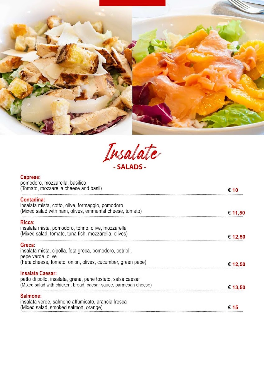 Ristorante Pizzeria Popolo Caffè Menu - Image 3